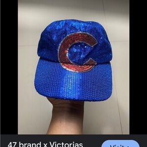 Victoria's Secret Blue Sequin Cap